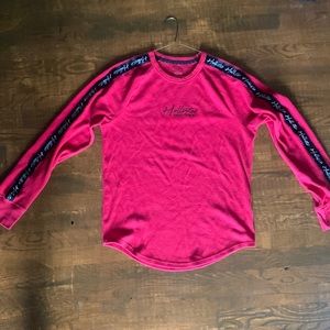 Mens large red hollister sweater